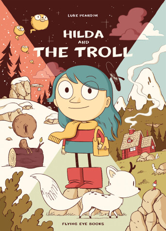 Book cover for Hilda and the Troll