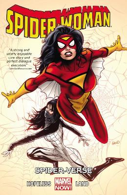 Book cover for Spider-woman Volume 1: Spider-verse