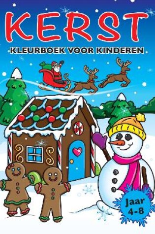 Cover of Kerst Kleurboek Voor Kinderen