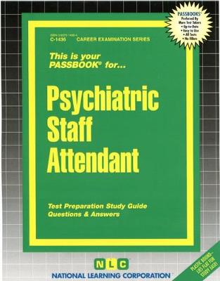 Book cover for Psychiatric Staff Attendant