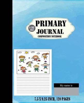 Book cover for k-2nd grade primary composition journal