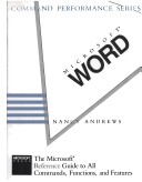 Book cover for Microsoft WORD