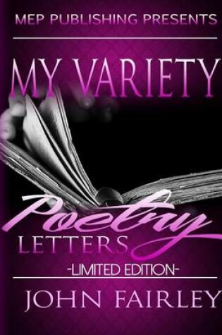 Cover of My Variety Poetry Letters