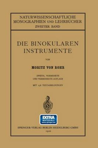 Cover of Die Binokularen Instrumente