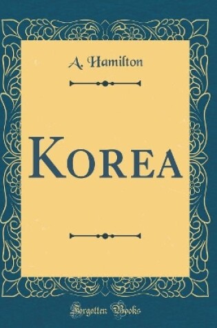 Cover of Korea (Classic Reprint)