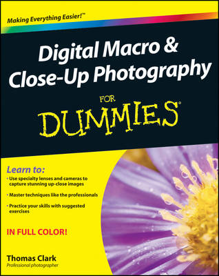 Book cover for Digital Macro and Close–Up Photography For Dummies