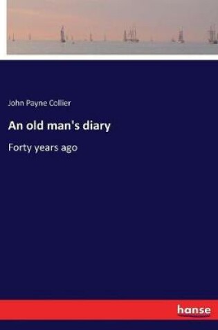 Cover of An old man's diary