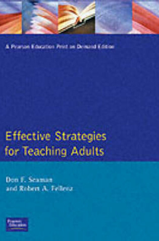Cover of Effective Strategies for Teaching Adults