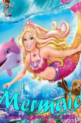 Cover of mermaid coloring book