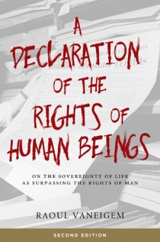 Cover of A Declaration Of The Rights Of Human Beings