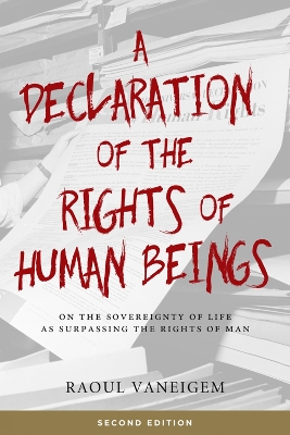 Book cover for A Declaration Of The Rights Of Human Beings