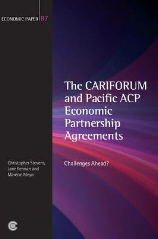 Cover of The CARIFORUM and Pacific ACP Economic Partnership Agreements