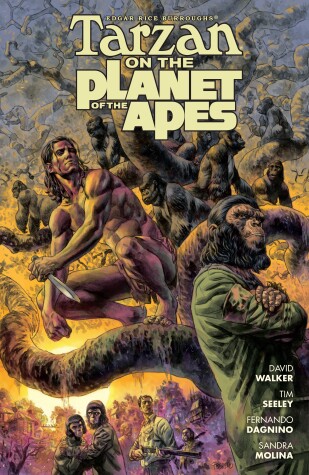 Book cover for Tarzan On The Planet Of The Apes