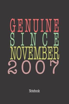 Book cover for Genuine Since November 2007