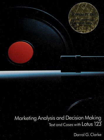 Book cover for Marketing Analysis & Decision Making