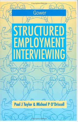 Book cover for Structured Employment Interviewing