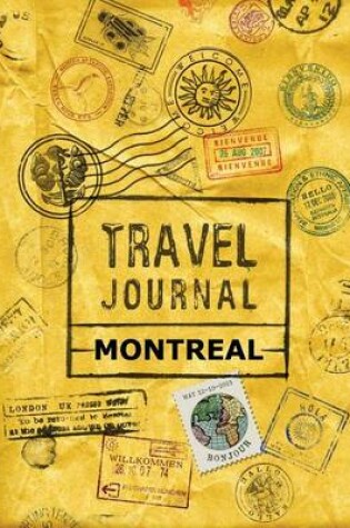 Cover of Travel Journal Montreal