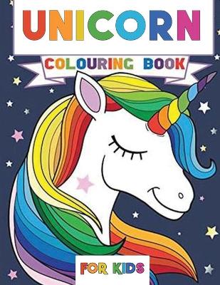 Book cover for Unicorn Coloring Book for Kids