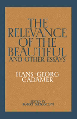 Book cover for The Relevance of the Beautiful and Other Essays