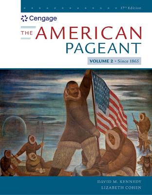 Book cover for MindTap for Kennedy/Cohen's American Pageant, 2 terms Printed Access  Card