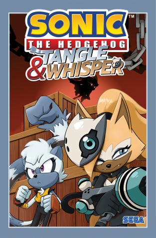 Book cover for Sonic the Hedgehog: Tangle and Whisper