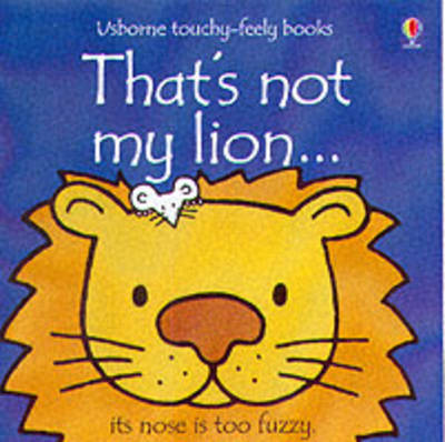 Book cover for That's Not My Lion