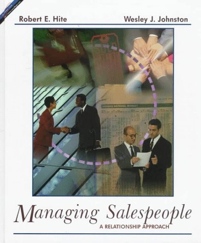 Book cover for Managing Salespeople