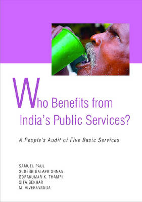 Book cover for Who Benefit from India's Public Services