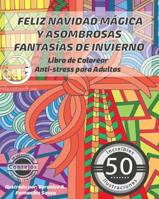 Book cover for Feliz Navidad Magica y Asombrosas Fantasias de Invierno