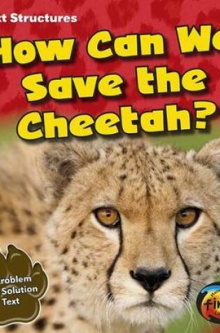 Cover of How Can We Save the Cheetah?: a Problem and Solution Text (Text Structures)