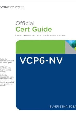 Cover of VCP6-NV Official Cert Guide (Exam #2V0-641)