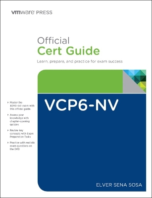 Book cover for VCP6-NV Official Cert Guide (Exam #2V0-641)