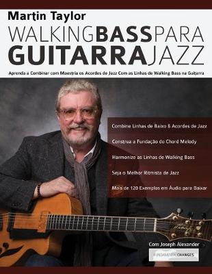 Book cover for Linhas de Walking Bass Para Guitarra Jazz - Martin Taylor