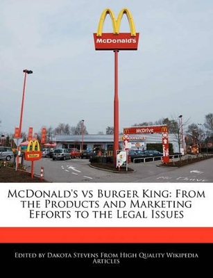 Book cover for McDonald's Vs Burger King