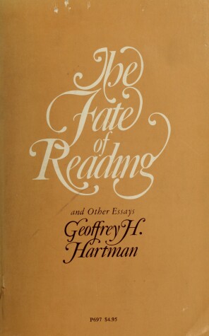 Cover of Fate of Reading