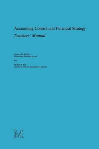 Cover of Accounting Control and Financial Strategy