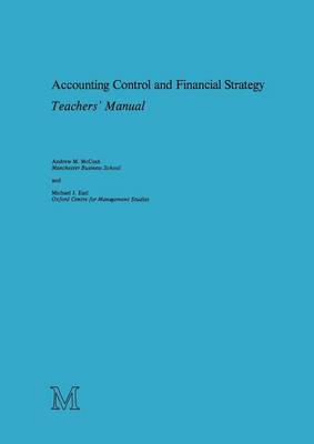 Book cover for Accounting Control and Financial Strategy