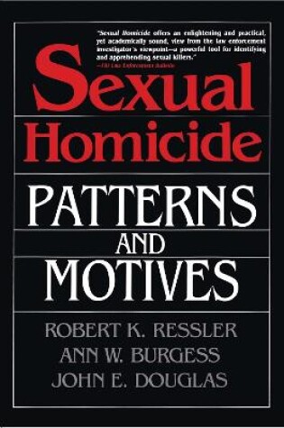 Cover of Sexual Homicide