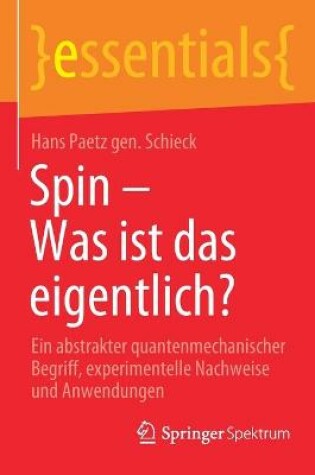 Cover of Spin – Was ist das eigentlich?