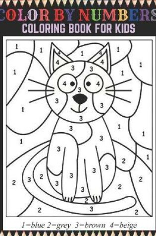 Cover of Color by Numbers Coloring Book for Kids