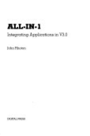 Cover of All-in-1: Integrating Applications in V3.0