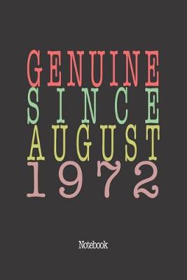 Book cover for Genuine Since August 1972