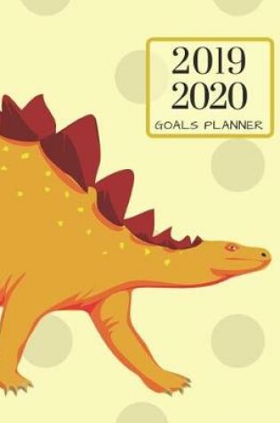 Cover of 2019 2020 Dinosaur 15 Months Daily Planner