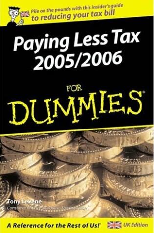 Cover of Paying Less Tax 2005/2006 For Dummies
