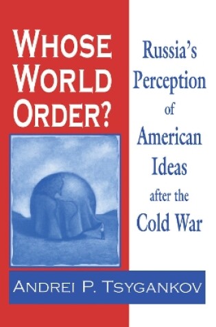 Cover of Whose World Order?