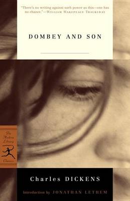 Book cover for Dombey and Son