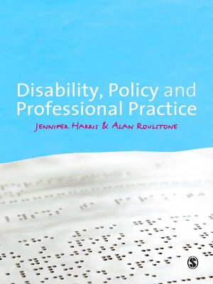 Book cover for Disability, Policy and Professional Practice