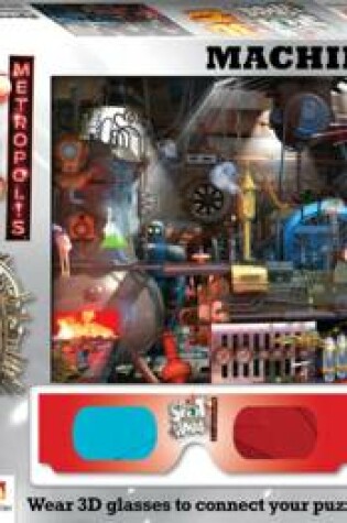 Cover of Spot What! Metropolis 3D Jigsaw Machine