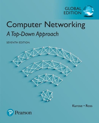 Book cover for Computer Networking: A Top-Down Approach, Global Edition