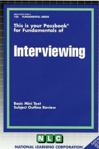 Cover of INTERVIEWING